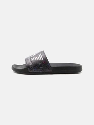 Klapki płaskie EA7 Emporio Armani czarny