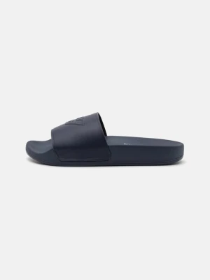 Klapki płaskie Emporio Armani niebieski
