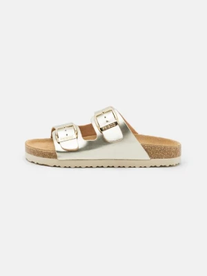 Klapki płaskie Friboo By Zalando złoty
