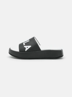 Klapki płaskie Furla czarny