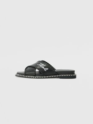 Klapki płaskie Karl Lagerfeld