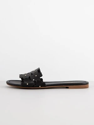Klapki płaskie Kate Spade czarny