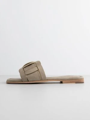 Klapki płaskie Kennel & Schmenger khaki