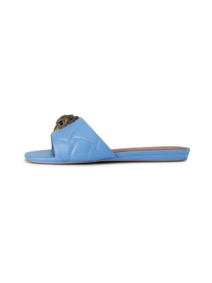 Klapki płaskie Kurt Geiger niebieski