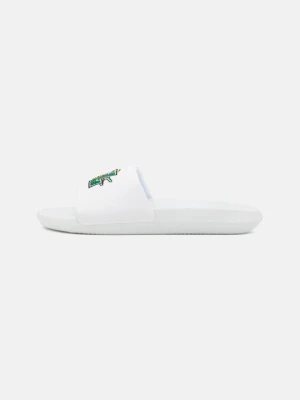 Klapki płaskie Lacoste biały