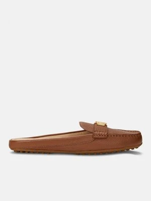 Klapki płaskie Lauren Ralph Lauren