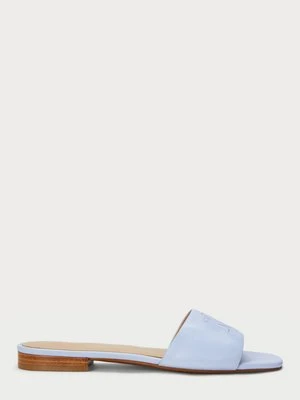 Klapki płaskie Lauren Ralph Lauren