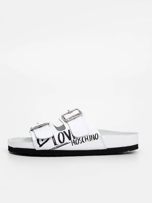 Klapki płaskie Love Moschino