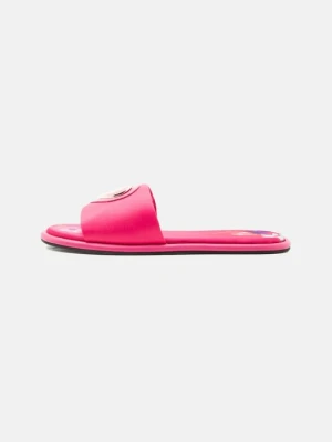 Klapki płaskie LOVE MOSCHINO różowy