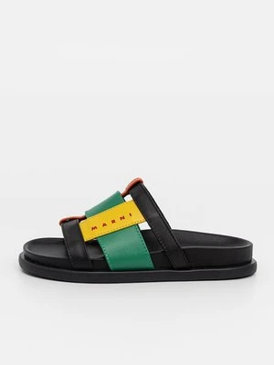 Klapki płaskie Marni