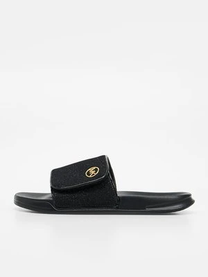 Klapki płaskie Michael Kors czarny