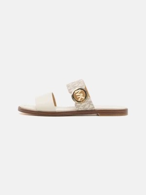 Klapki płaskie Michael Kors mleczny