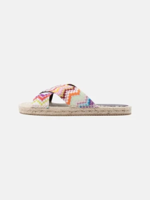 Klapki płaskie Missoni