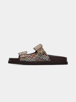 Klapki płaskie Missoni