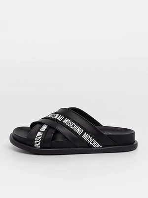 Klapki płaskie Moschino