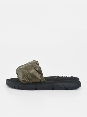Klapki płaskie Naked Wolfe khaki