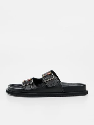 Klapki płaskie Paul Smith czarny