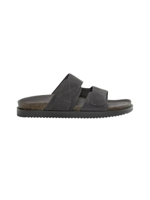 Klapki płaskie PULL&BEAR szary