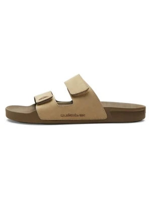 Klapki płaskie Quiksilver beżowy