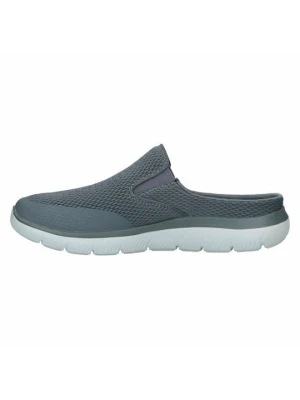 Klapki płaskie Skechers antracytowy