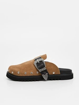 Klapki płaskie Steve Madden tan