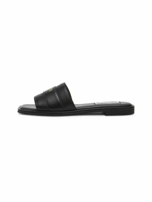 Klapki płaskie Steve Madden czarny