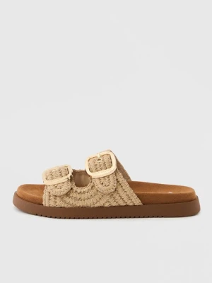 Klapki płaskie Steve Madden nude