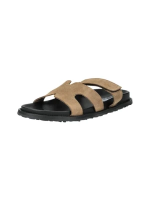 Klapki płaskie Steve Madden taupe