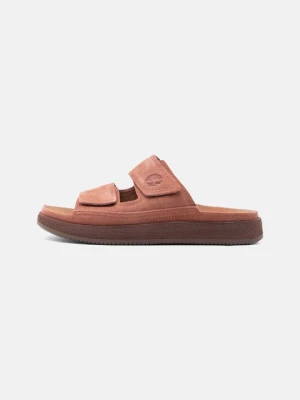 Klapki płaskie Timberland brązowy
