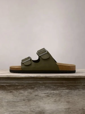 Klapki płaskie Tom Tailor khaki