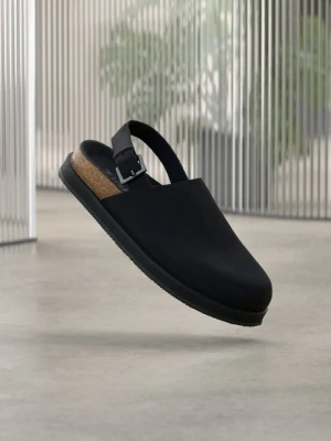 Klapki płaskie Zign By Zalando czarny