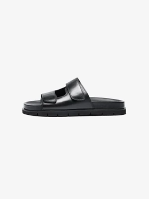 Klapki płaskie Zign By Zalando czarny