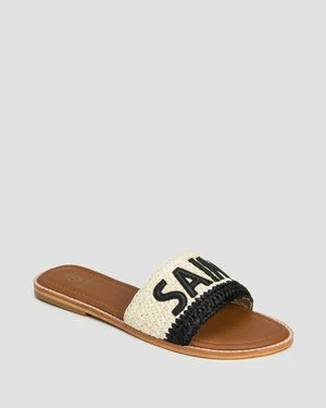 Klapki plecione damskie De Siena Saint Tropez Raffia