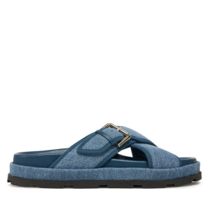 Klapki Pollini SA28094G1MTQ0707 Granatowy