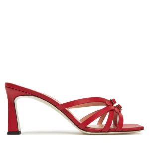 Klapki Pollini SA28217C0MTC0501 Czerwony