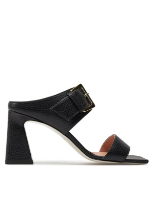 Klapki Pollini SA28237C0ITD0000 Czarny