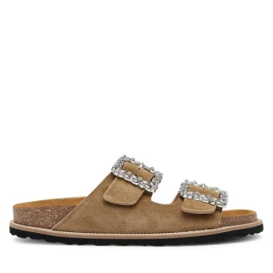 Klapki Pollini SA28373G0MTF0209 Khaki