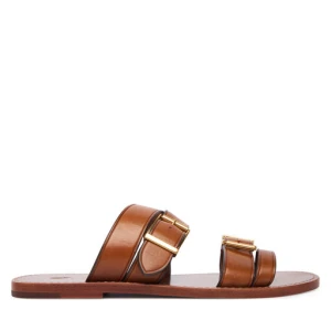 Klapki Polo Ralph Lauren 818P01589001 Brązowy