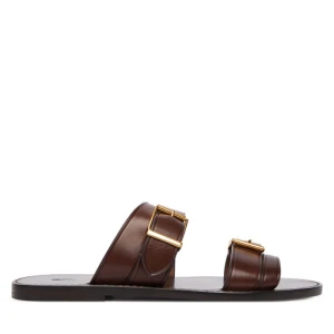 Klapki Polo Ralph Lauren 818P01589003 Brązowy