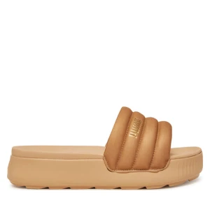 Klapki Puma Karmen Slide Puffy Wns Aqua Metallics PU 400679 02 Złoty