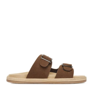 Klapki Quiksilver CEO-CROSSJACK-01 Brązowy