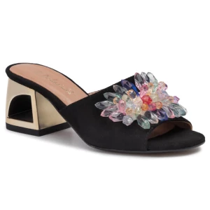 Klapki R.Polański 1021 Czarny