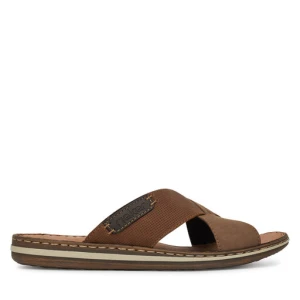 Klapki Rieker 21088-25 Brązowy