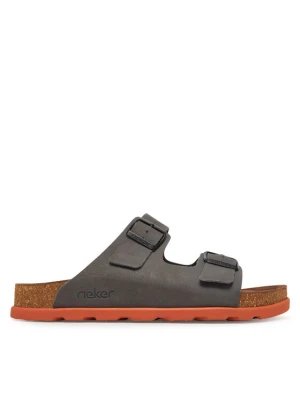 Klapki Rieker 21190-40 Szary