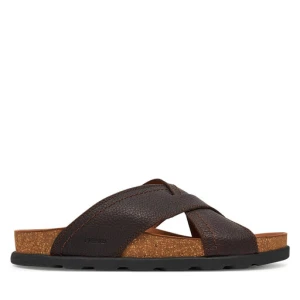 Klapki Rieker 21192-25 Brązowy