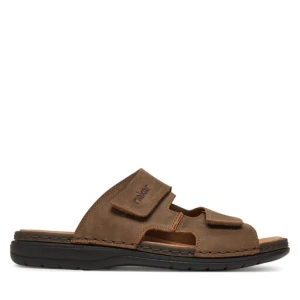 Klapki Rieker 25592-25 Brązowy