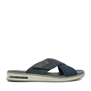 Klapki Rieker 29083-14 Granatowy