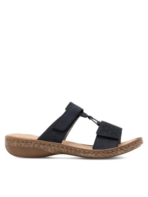 Klapki Rieker 62885-14 Granatowy