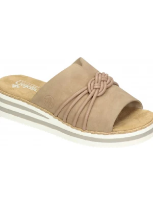 KLAPKI RIEKER - 900109-08 BEIGE