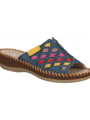 KLAPKI RIEKER - 900130-05 BLUE